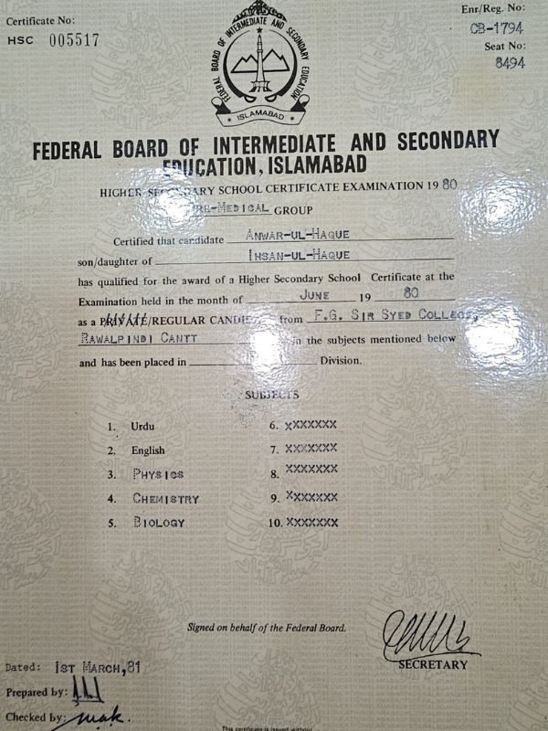 Degree 1